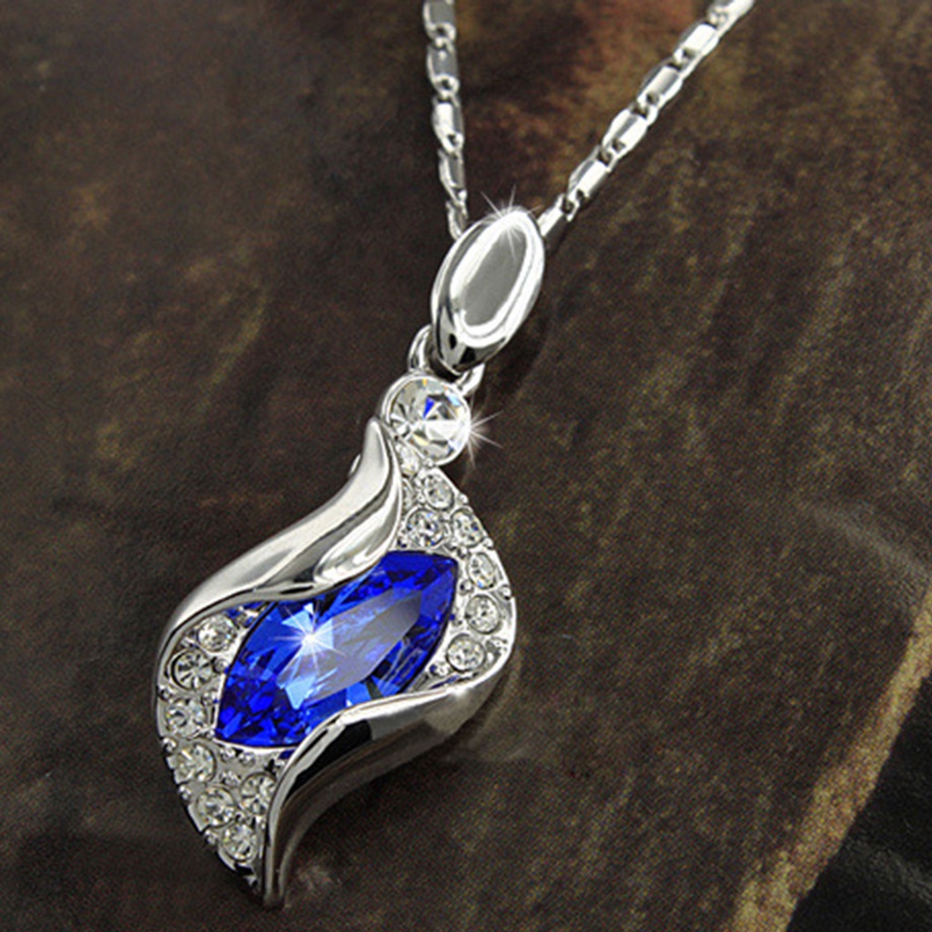 Hu Hu Hu Hu Hu Alat Bantu Pasang Kacamata♡ 1 Set Kalung Gelang Kristal Imitasi Bahan Alloy Untuk Wanita