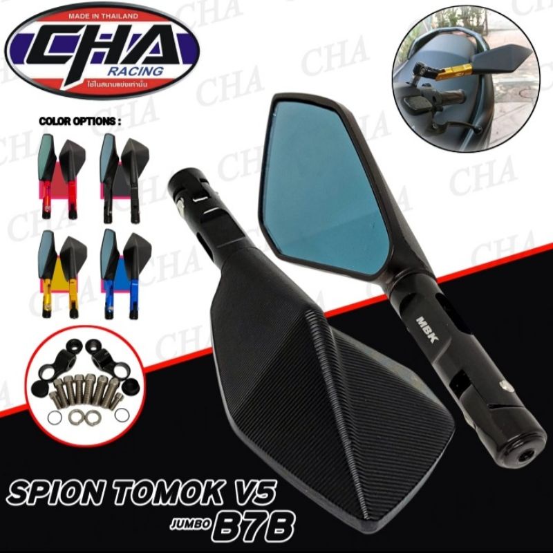 SPION TOMOK CNC MODEL KACA V5 UNTUK SEMUA MOTOR UNIVERSAL