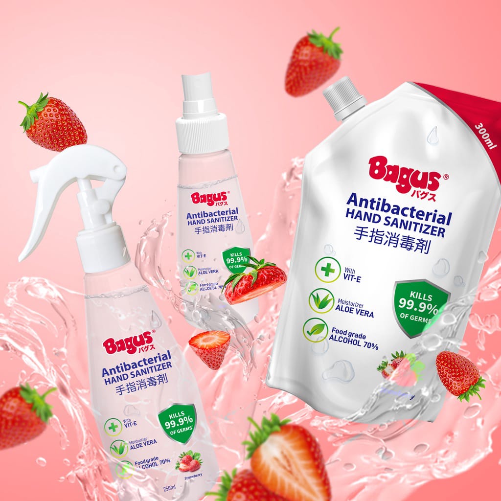 Bagus Hand Sanitizer 250 ml Botol Anti-bakteri