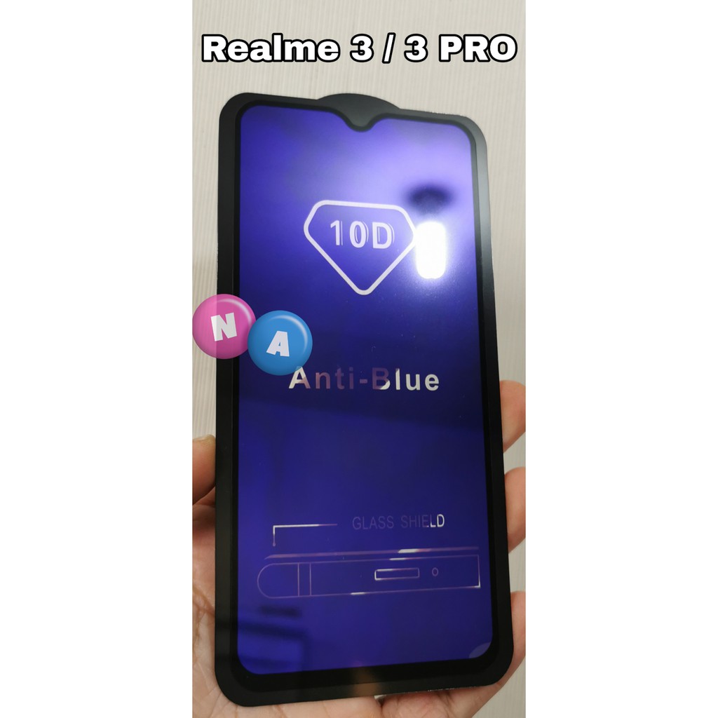 Tempered Glass Blue Light REALME 5 - REALME 5 PRO - Realme 3 Pro - Realme 3 - Tempered Anti Blue