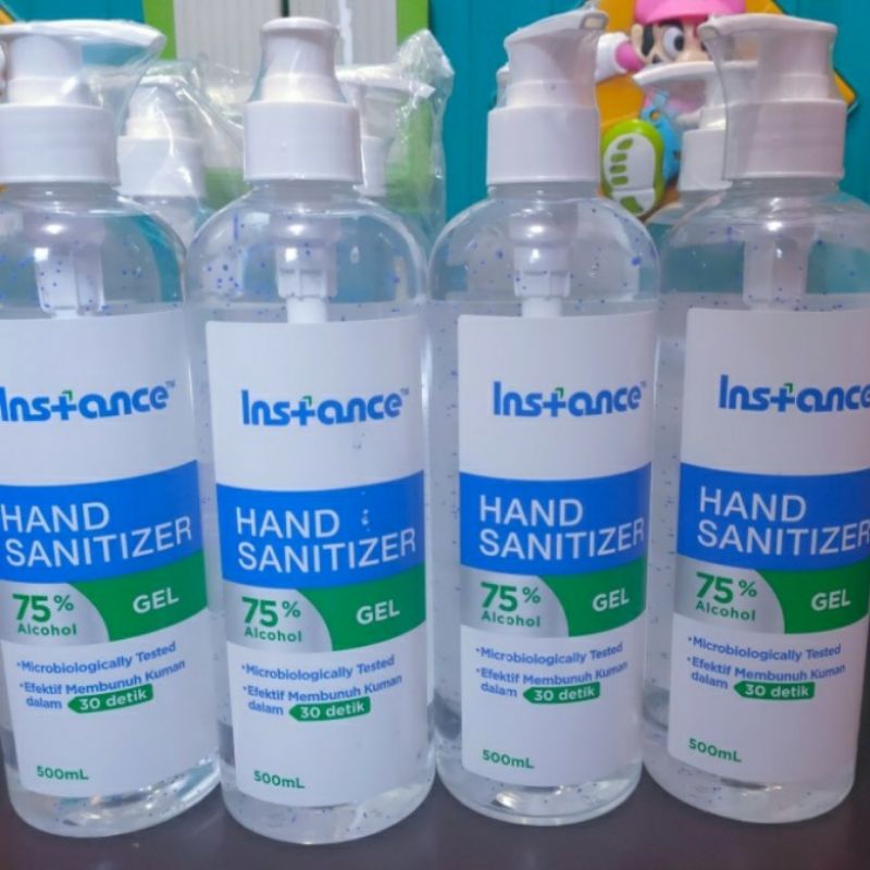 hand sanitizer Instance 500 ml gel 75% alkohol