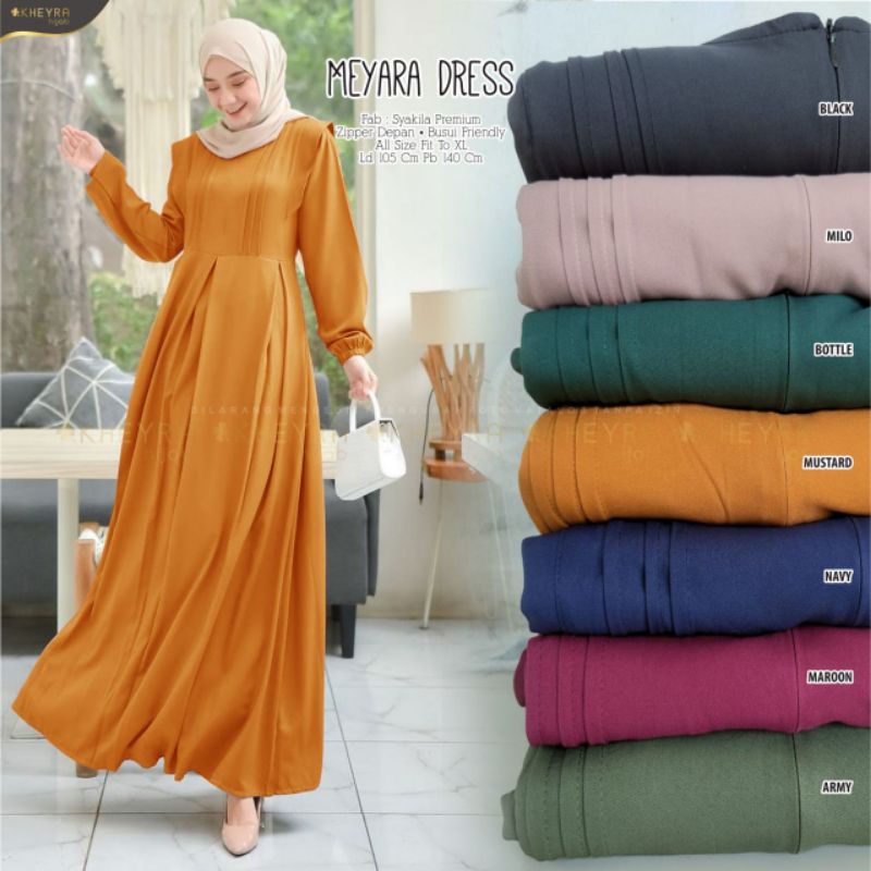 100% ORI Meyara dress by Kheyra / Ld 105 Pb 140