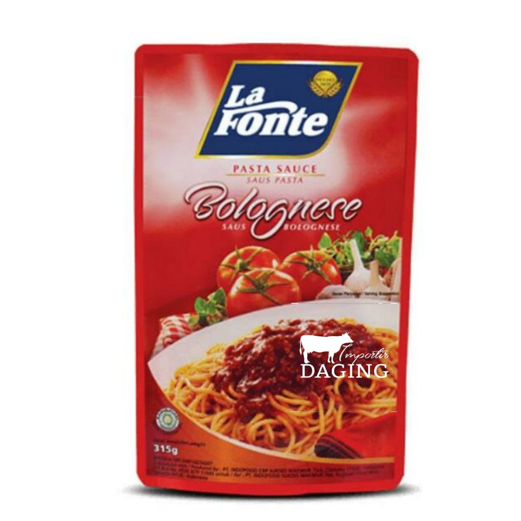 

Saos Pasta Bolognese / Saos La Fonte Bolognese 315gr