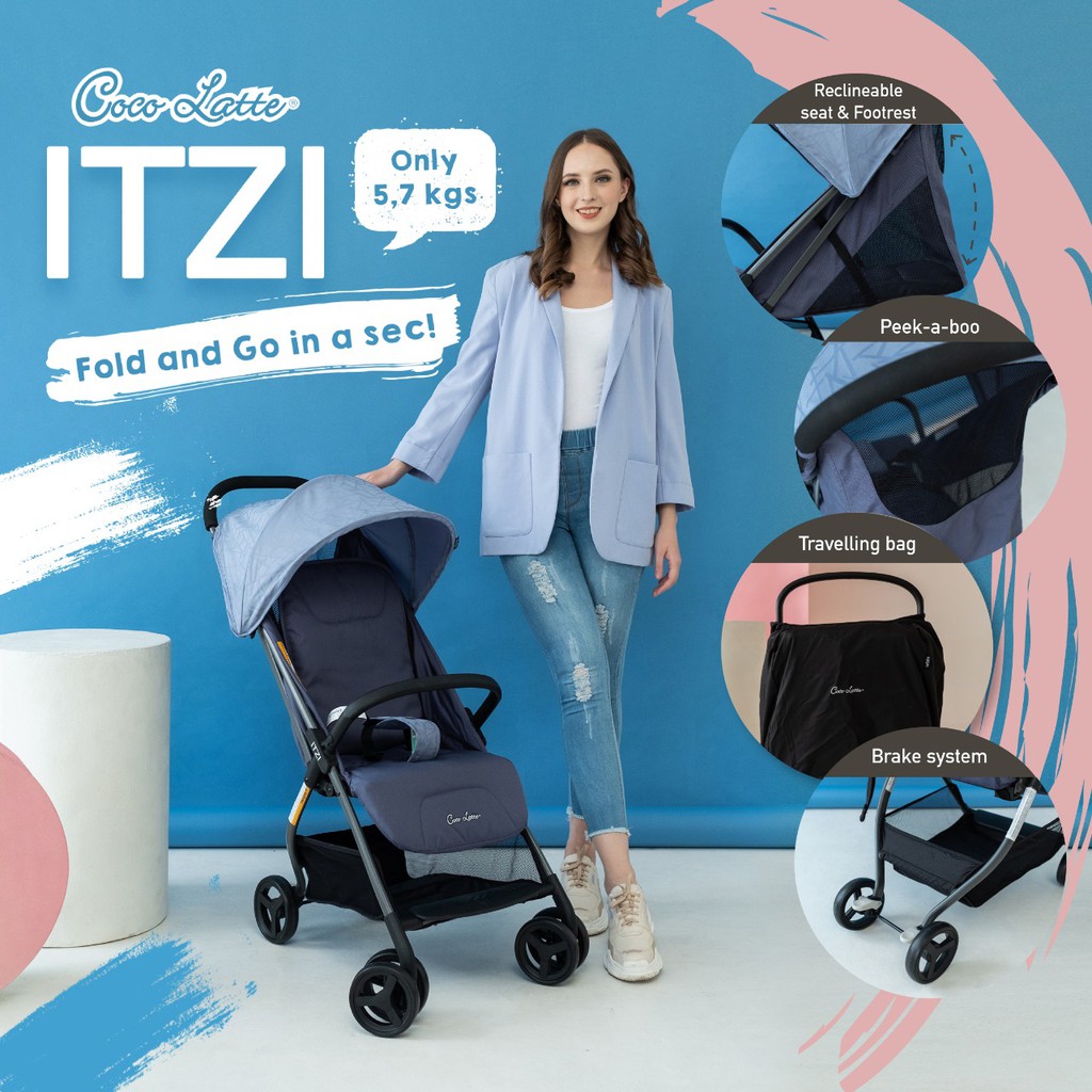 Jual Cocolatte Stroller Itzi Indonesia 