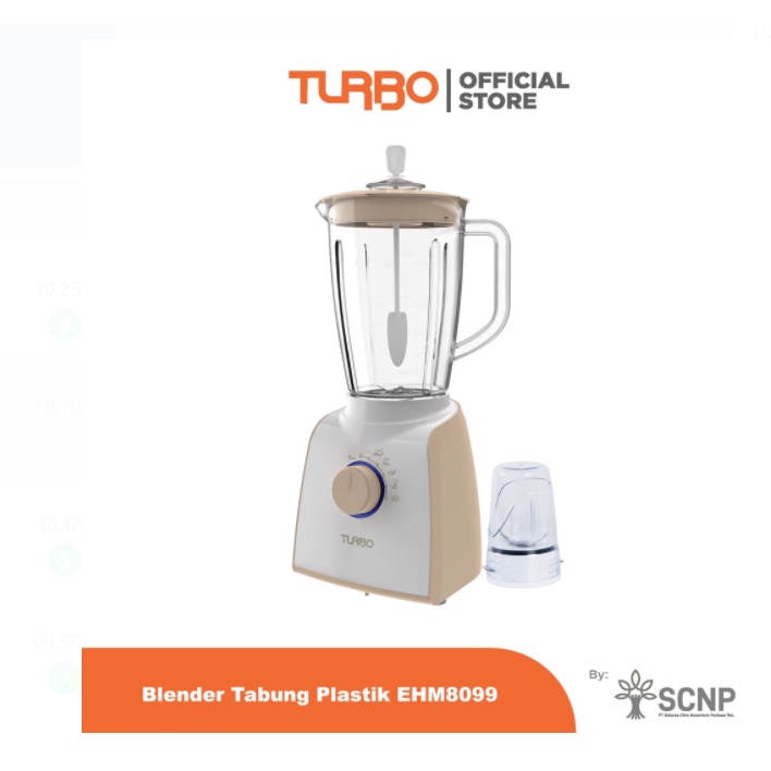 Blender Turbo EHM 8099 Food Grade Material - Warna warni