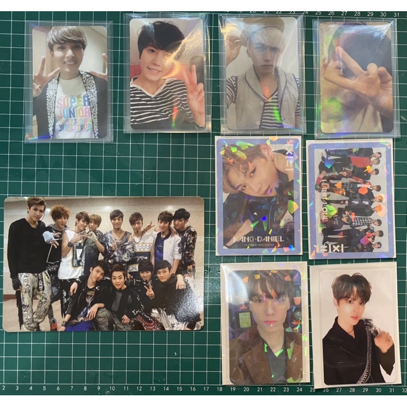 Photocard Wanna One Jaehwan Kang Daniel X1 Wooseok Hangyul EXO
