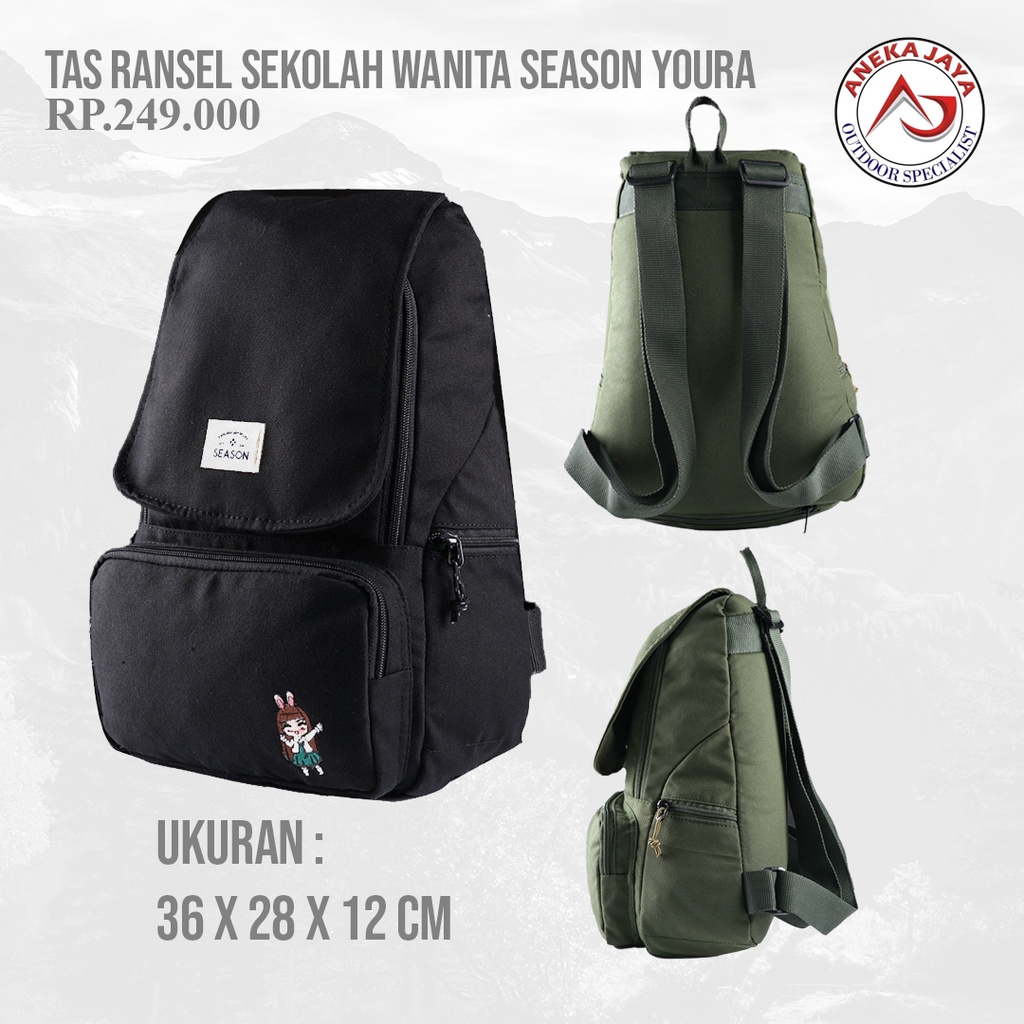 TAS RANSEL WANITA  SEKOLAH SEASON YOURA