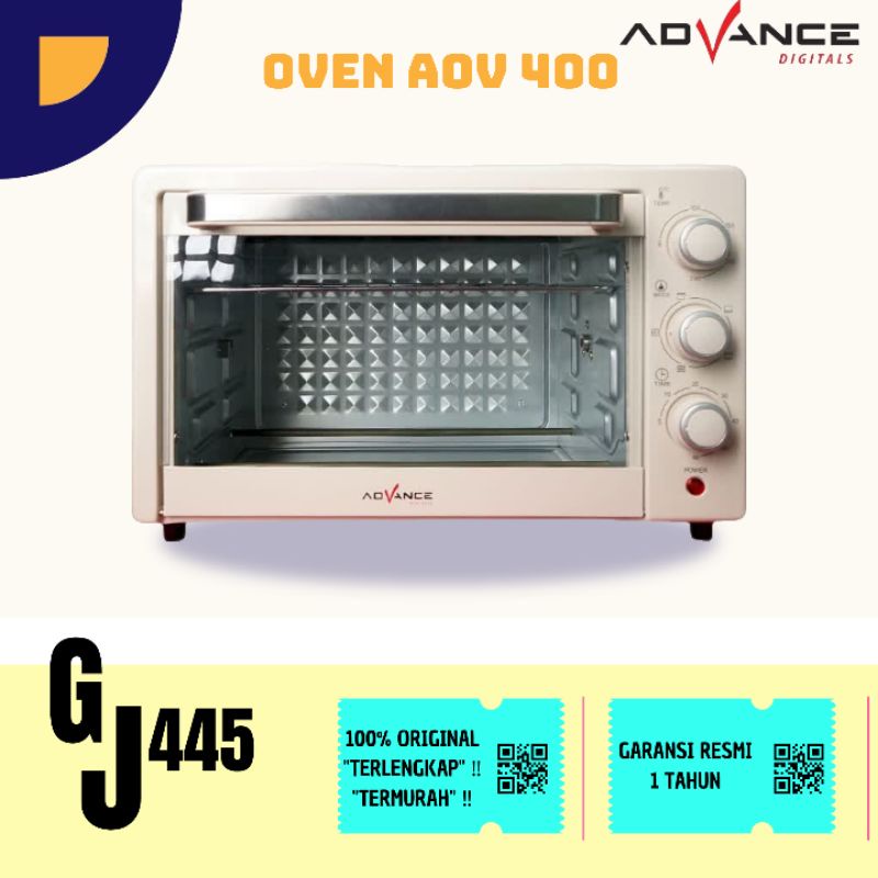 advance AOV 400 oven listrik