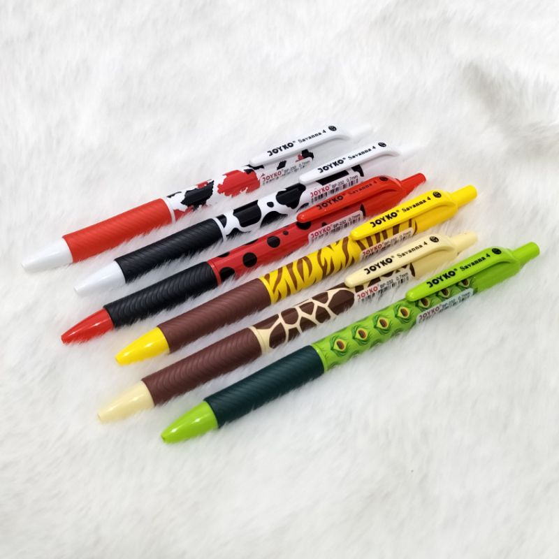 

Pulpen Pena Joyko Ballpoint Savanna 4 Pen BP-232 0.7 mm