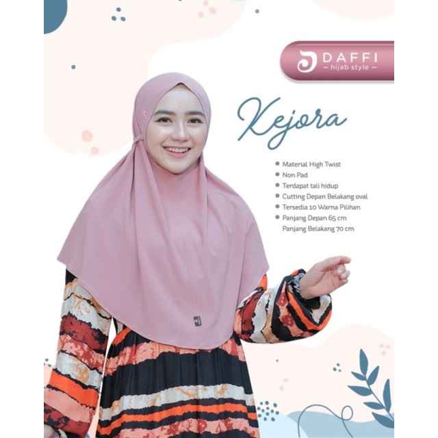 Bergo Maryam Bergo Kejora Daffi Hijab