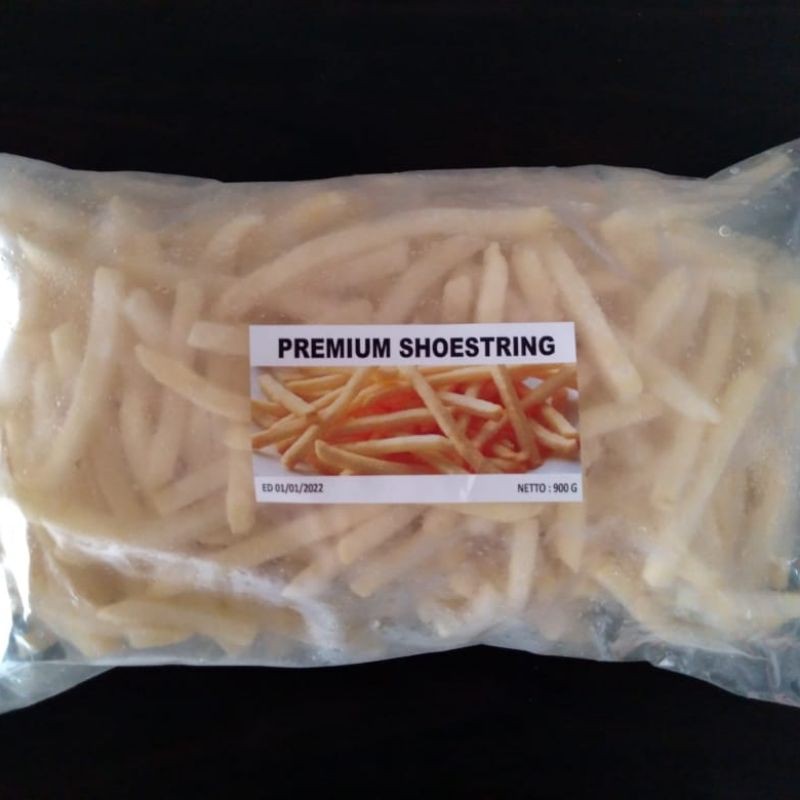 

KENTANG PREMIUM SHOESTRING 900GRAM