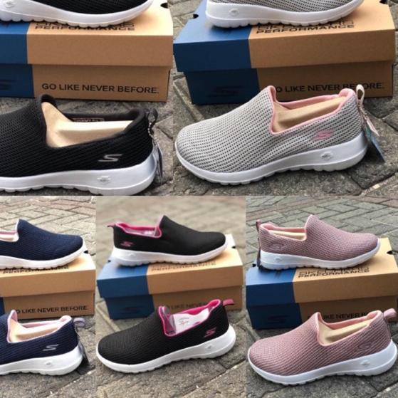 TERMURAH Sepatu Skechers Gowalk Joy Centerpiece Women / Skecher / Skechers Slip On / Go Walk