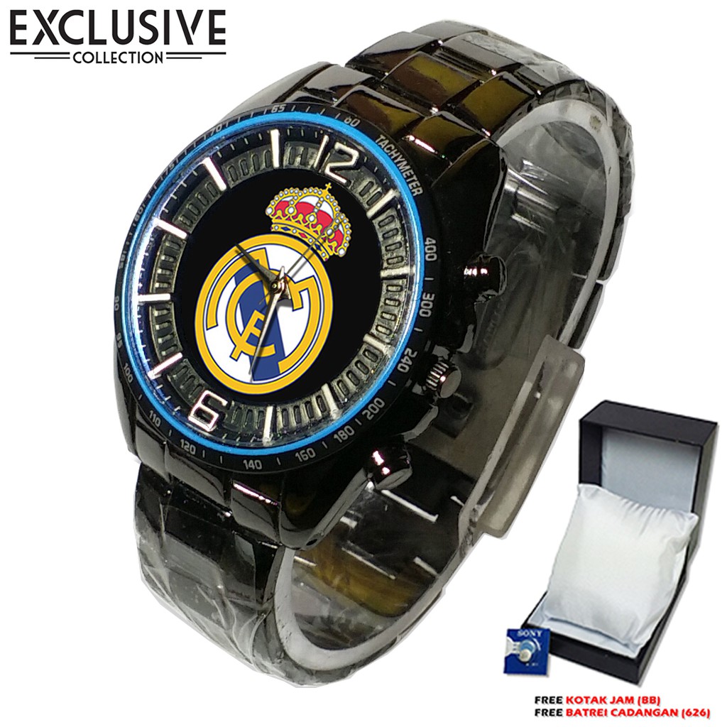 (Istimewa Bossque) Jam REAL MADRID Rantai Sport