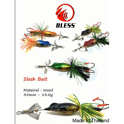 Jump Frog Thailand Bless Slash Bait 4.5 Cm / 13 Gram