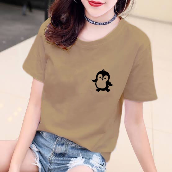 YOURSTYLE1119 - KAOS PINGUIN DANCE BAJU KAOS WANITA DISTRO UNISEX OVERSIZE PRIA JUMBO CASUAL KEKINIAN TERLARIS