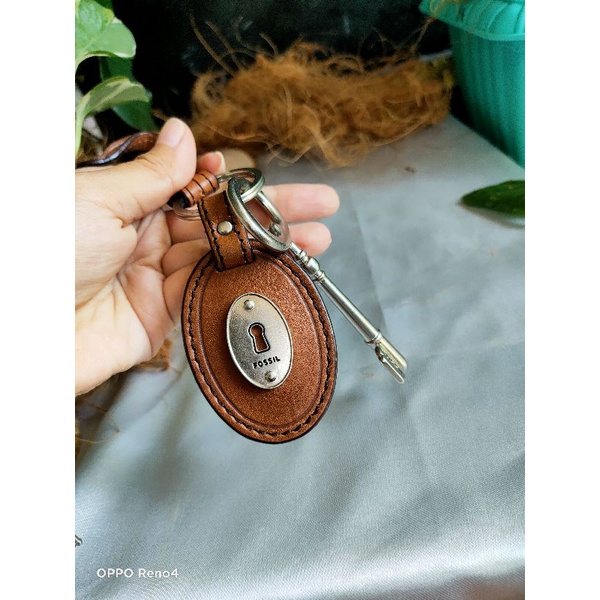 key Fob Fossil coklat
