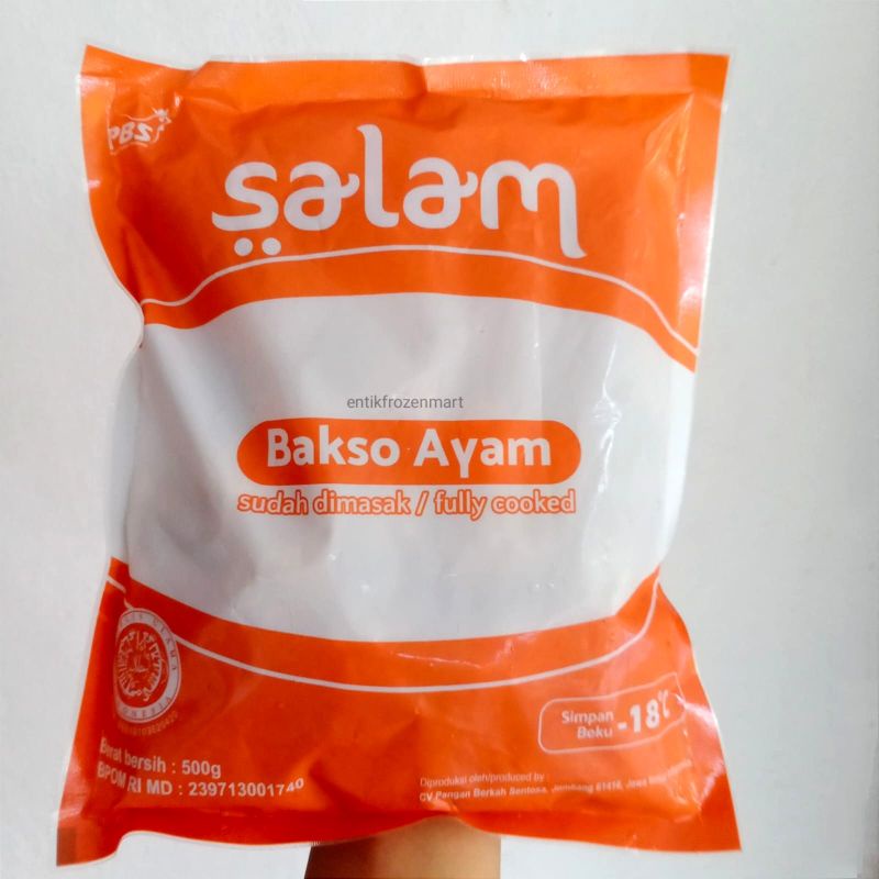 

Bakso Ayam Salam 500gr