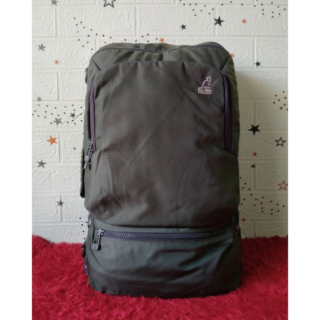 Ransel kangol | preloved kangol ransel