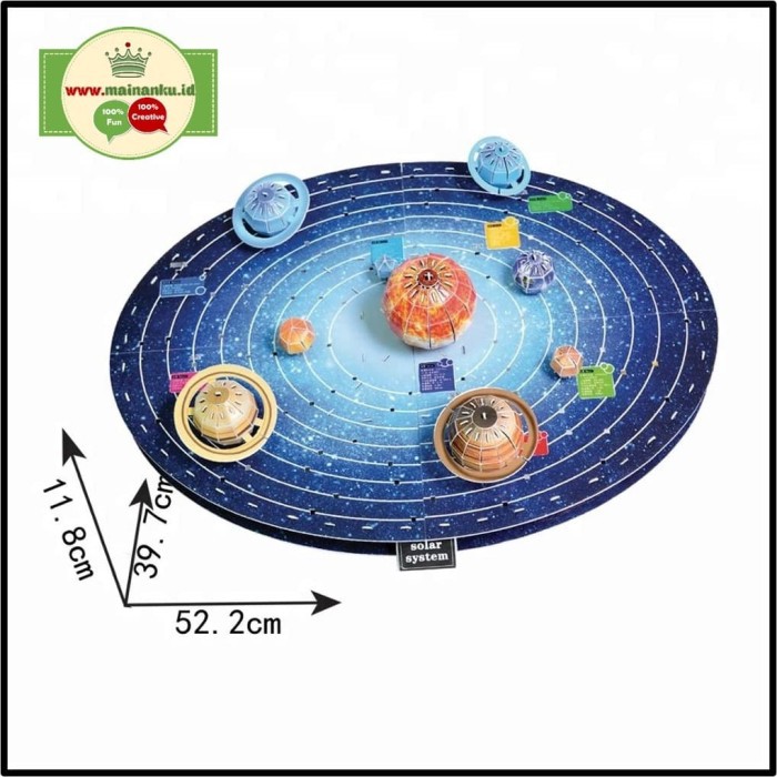 PUZZLE 3D SOLAR SYSTEM 