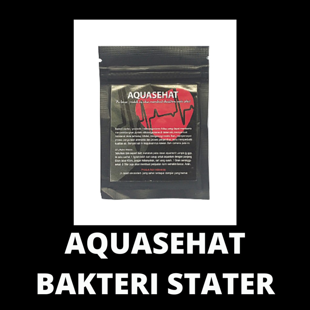 Bakteri Starter Aquasehat - Aquasehat Bakteri Starter Aquascape