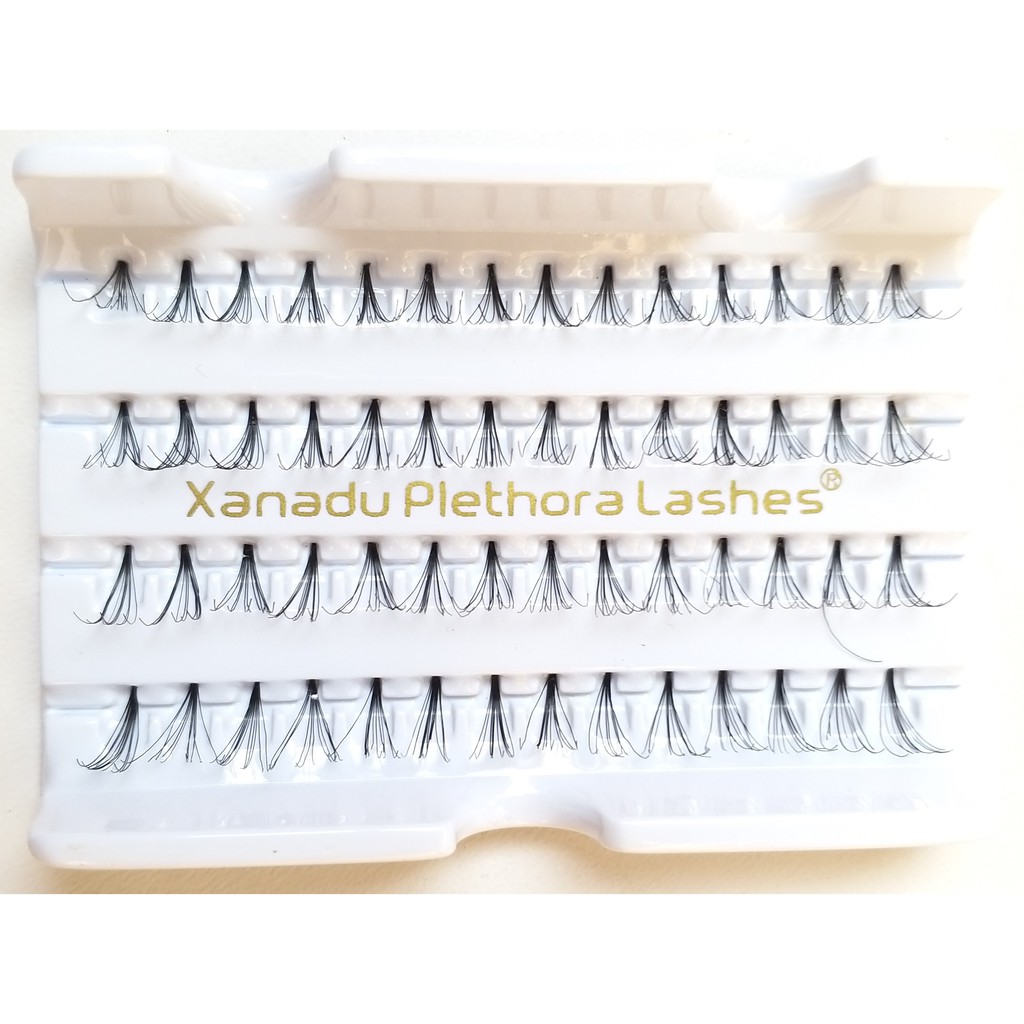 [PILIH UKURAN] Bulu Mata Extra Lentik Knotfree isi 56 Super Light Lashes Thin Eyelashes Simulated Fake Eyelash Beginner Makeup Tools Hand Made False