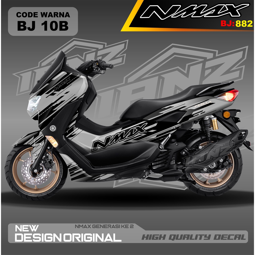 VARIASI STICKER NMAX FULL BLOK MOTOR / DECAL FULL BODY NMAX / DECAL STIKER FULL BODY NMAX / STIKER DECAL FULL NMAX TERBARU