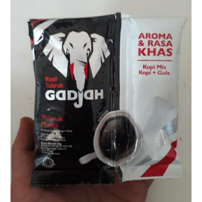 

Kopi Tubruk Gadjah Mix Gula