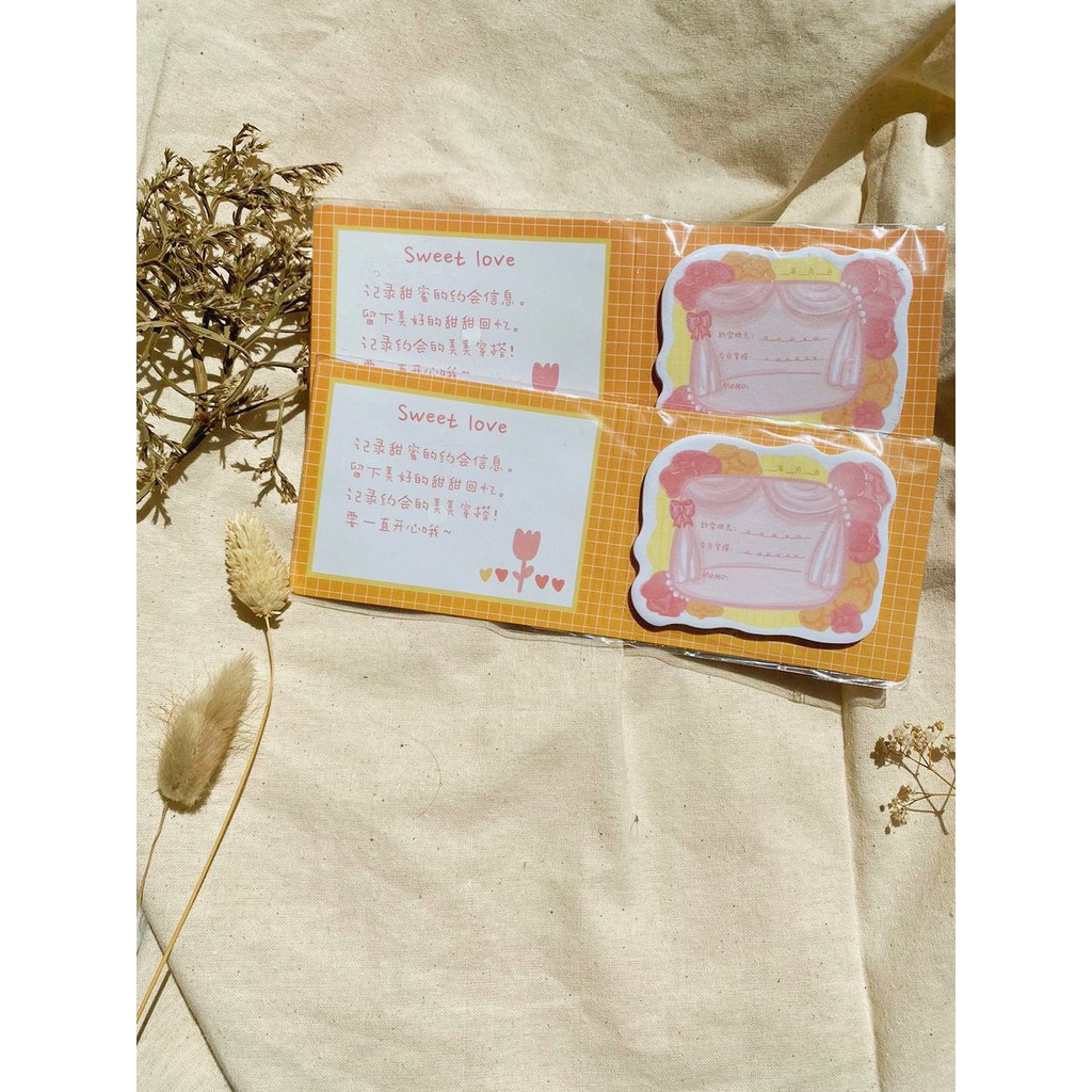

Memo kecil warna-warni