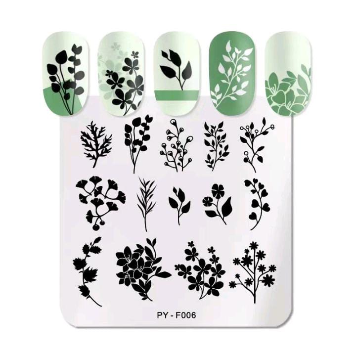 NAIL STAMP MARBLE MARMER PLATE STAMPING JELLY / PLAT BESI NAIL ART