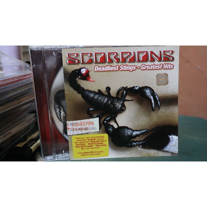 cd scorpions deadliest stings greatest hits
