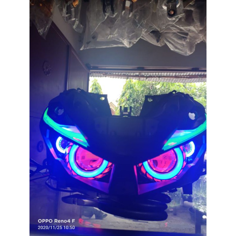 Paket headlamp projie gen 2 vario 150 old