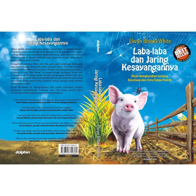 Charlottes Web : Laba-laba dan Jaring Kesayangannya ( Elwyn Brooks White )