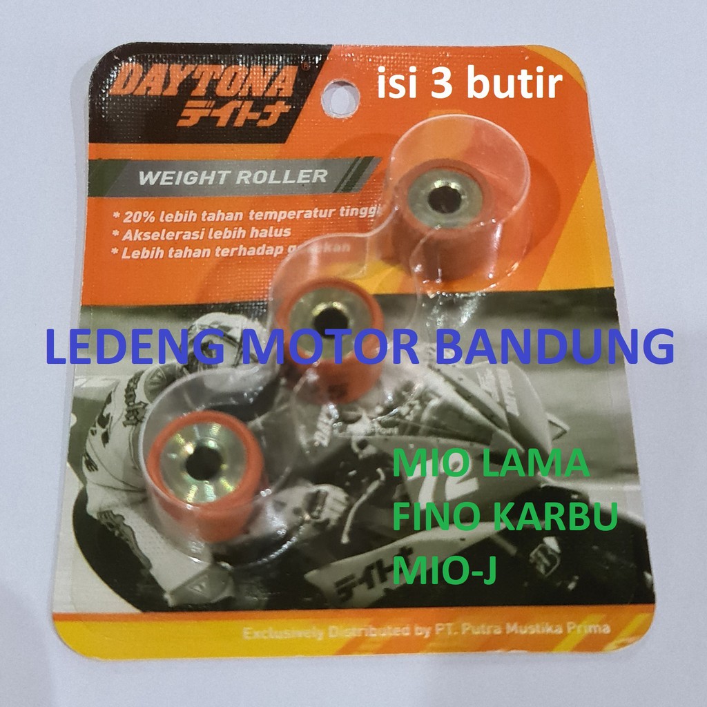 Roller Daytona Mio Lama Soul Karburator Fino Mio-J isi 3pcs