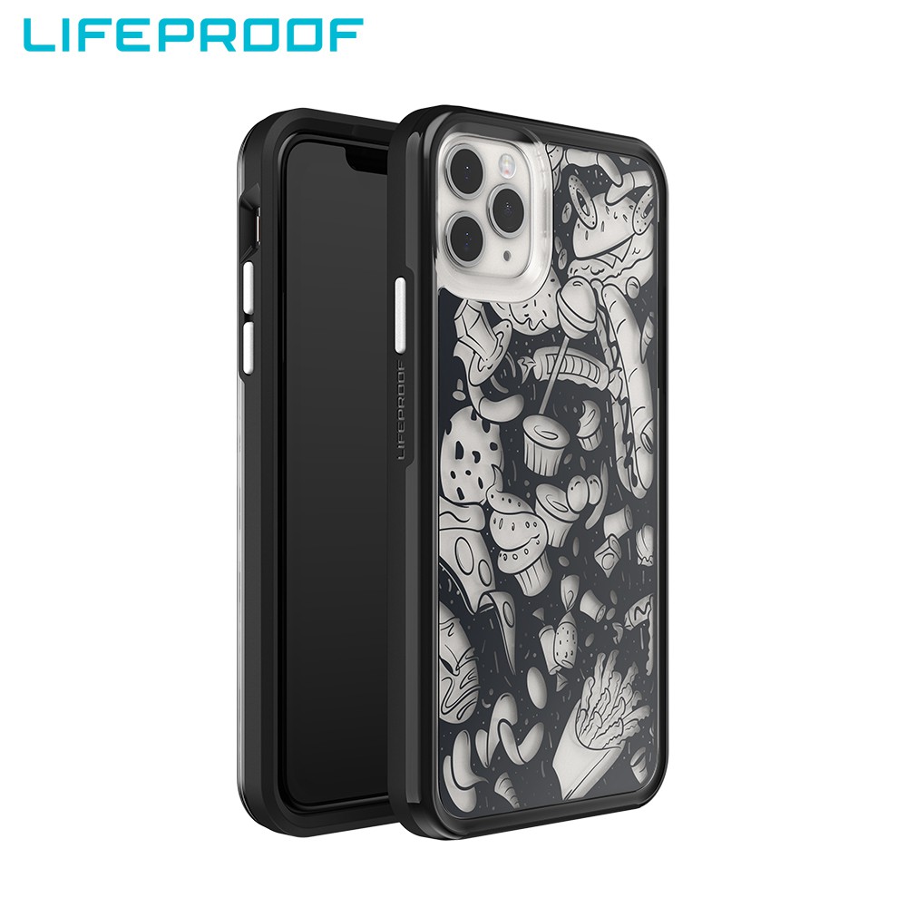 Case iPhone 11 Pro Max LifeProof SLAM Junk Food - Black Clear | Shopee