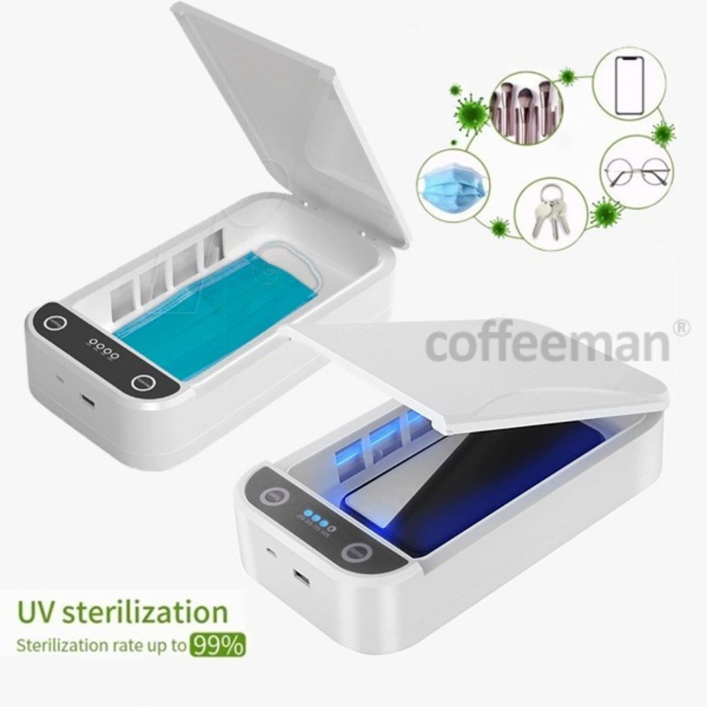 UV Sterilizer Box Portable Ultraviolet Disinfektan HP Masker Anti Virus