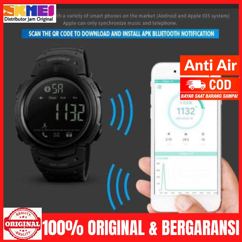 SKMEI Jam Tangan SKMEI 1301 Original Jam Tangan Pria SKMEI Digital Sport Anti Air 5 Atm