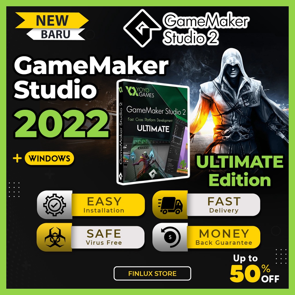 

GmMkr Std 2 Ultmt v2022.3.0 Ltst 2022 Lftm Fr Wndws (64-Bt)