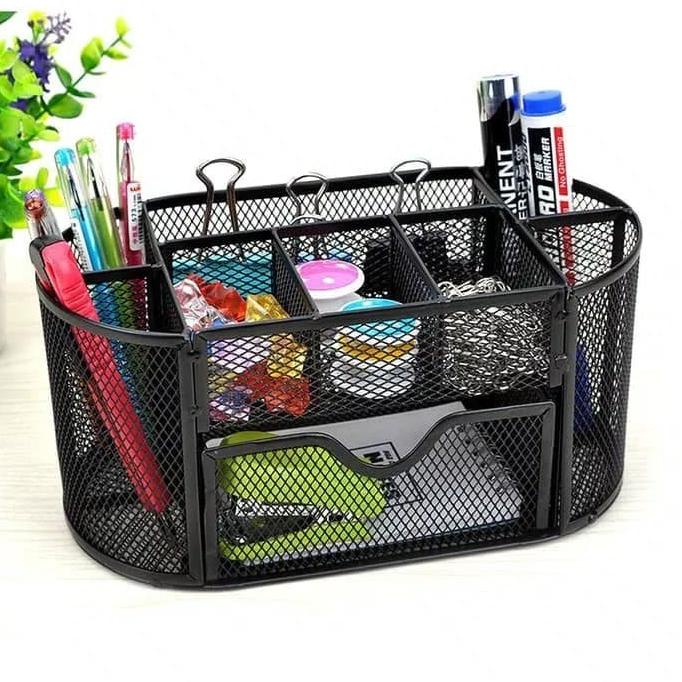 

JUAL Desk Set 9088 Memo Pen Holder Organizer