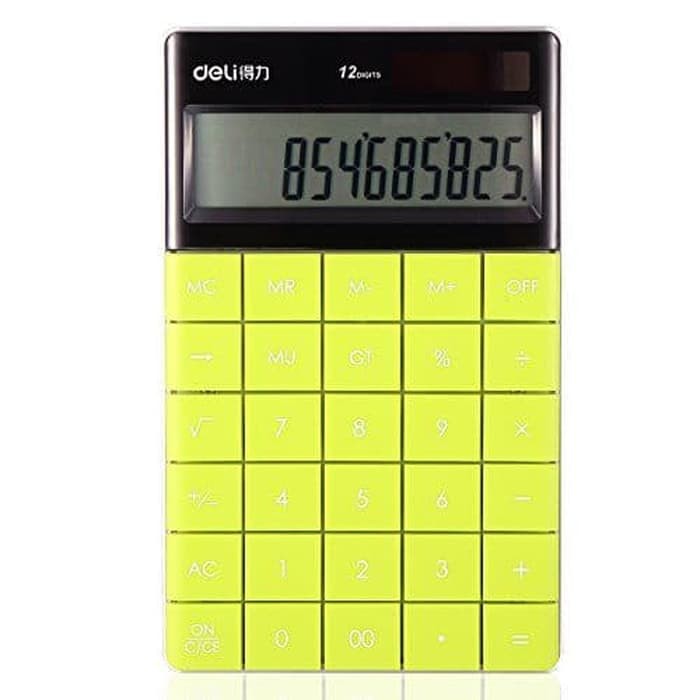 Deli E1589 Calculator Desktop Kalkulator Stylish Office 1589 Kantor