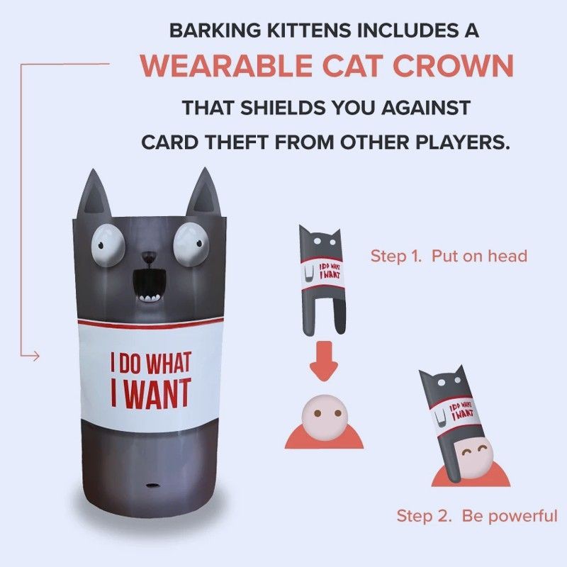 Barking Kittens The Third Expansion of Exploding Kittens Card