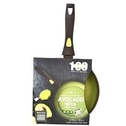 Avocado Nova Pan anti lengket grill pan, Wok pan, Fry pan untuk kompor induksi, kompor gas, dll