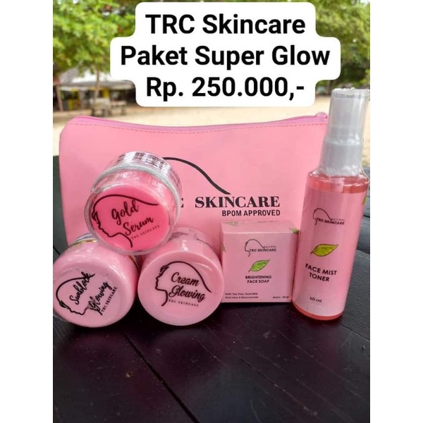TRC skincare paket super glow