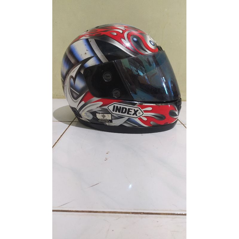 Helm index cocok motor kawasaki Honda Suzuki Yamaha jadul lawas clasik