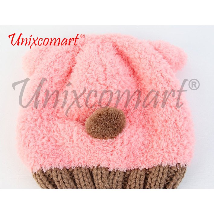 Topi Kupluk ANAK BAYI KNITTED HAT Rajut Anak