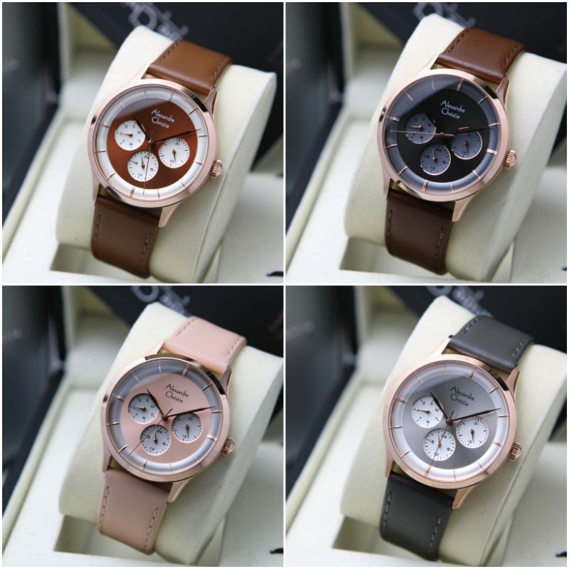 JAM TANGAN WANITA ALEXANDRE CHRISTIE AC 2868 ORIGINAL GARANSI RESMI