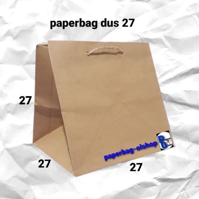 

paperbag 27 coklat (27×27×27)