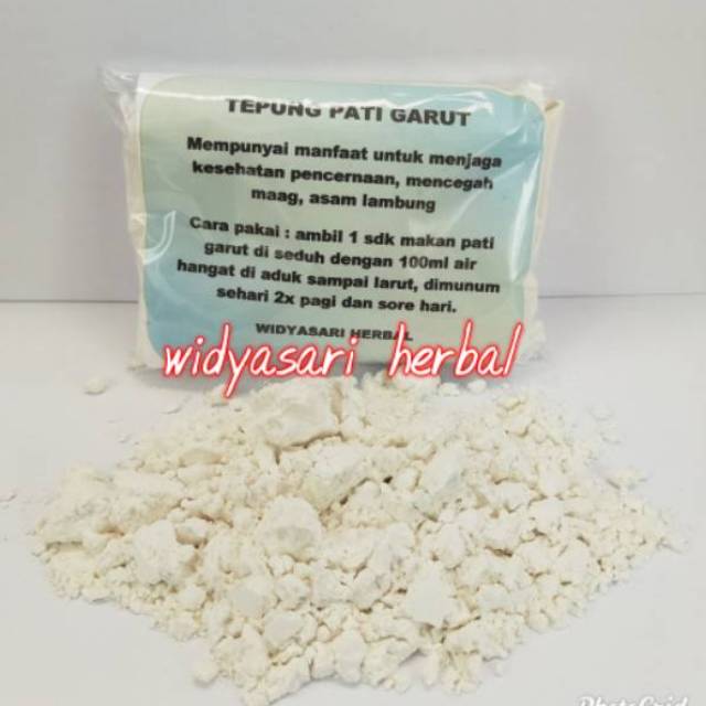 

Tepung Pati Garut 100gr
