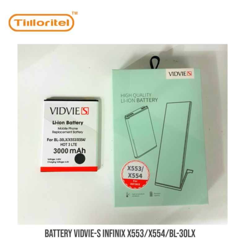 BATTERY VIDVIE-S INFINIX X553/X554/BL-30LX