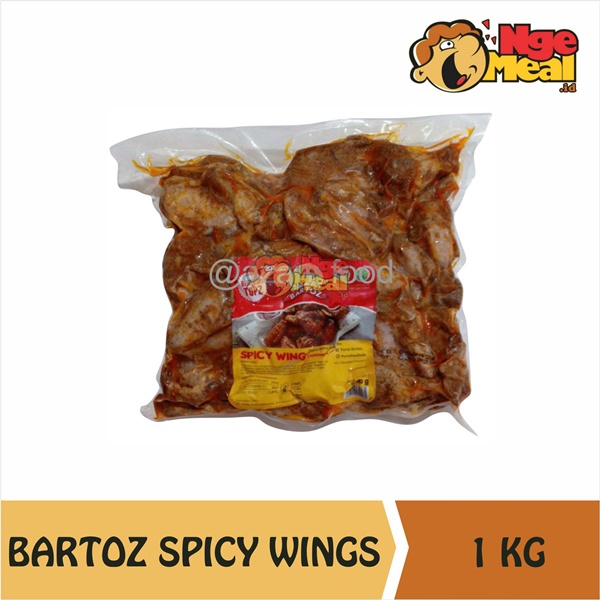 

BARTOZ Spicy Wings 1 Kg - Sayap Ayam Berbumbu Spicy