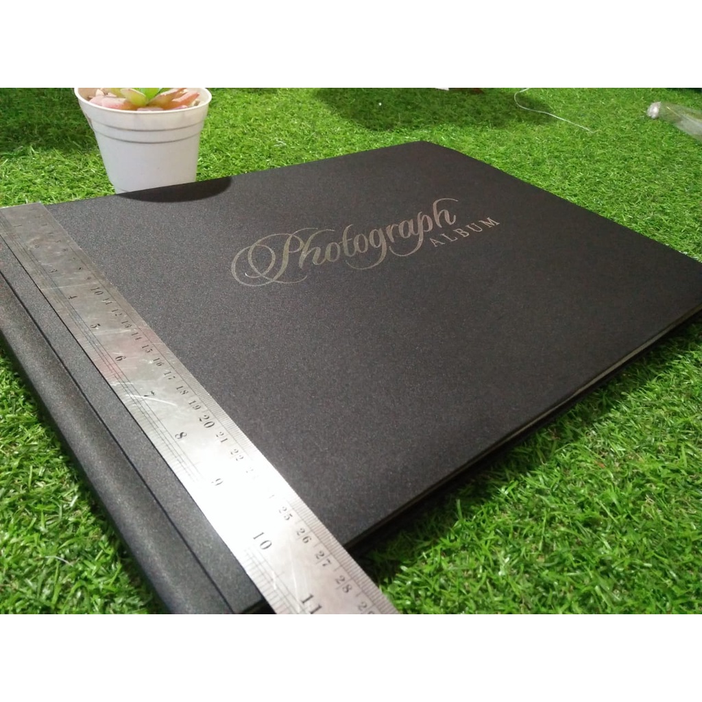 ALBUM FOTO MAGNETIK LANDSCAPE BESAR BLACK